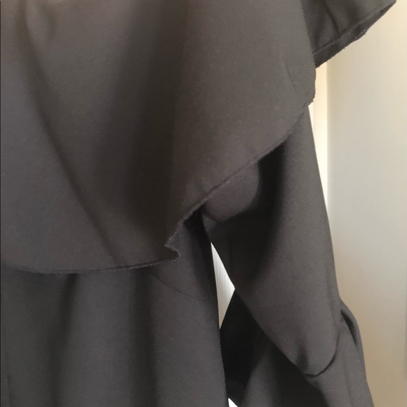 ELOQUII cold shoulder ruffle sheath dress - Picture 7 of 13